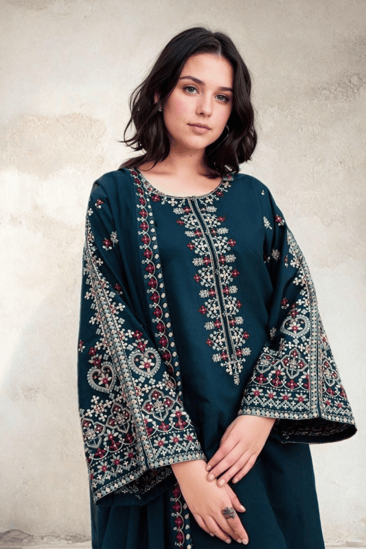 Aadab Embroidered 3pcs