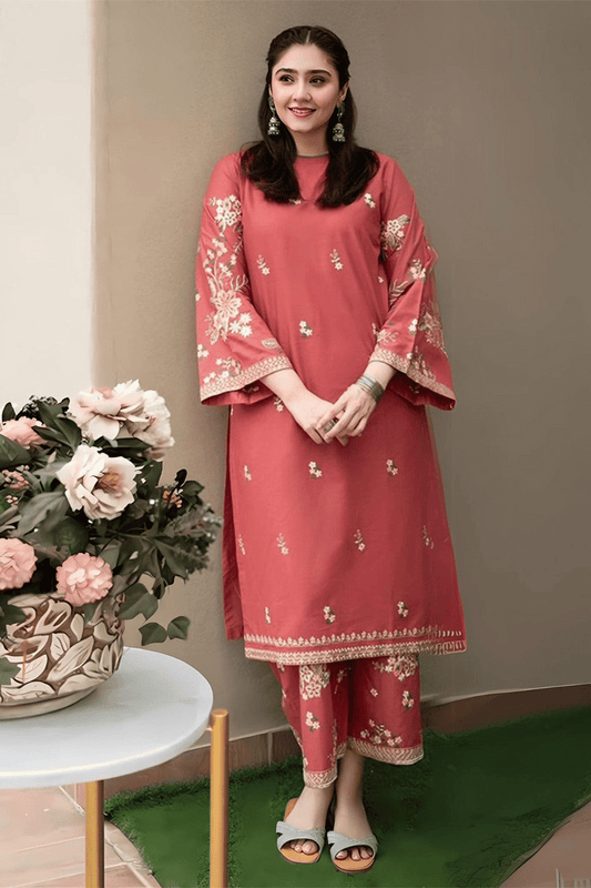 Fabeha Embroidered - 2 Piece