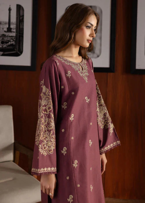 Mauve Embroidered - 2 Pieces