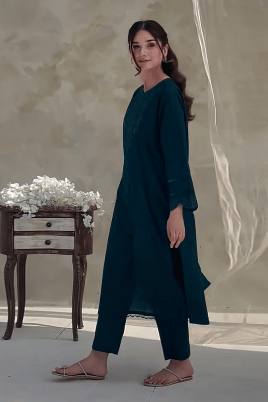 Alee 2pcs - Lawn Embroidered