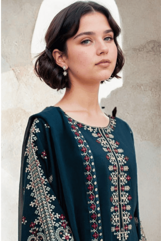 Aadab Embroidered 3pcs